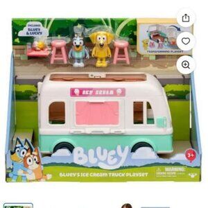 kids toy Bluey’s ice cream truck set open no box